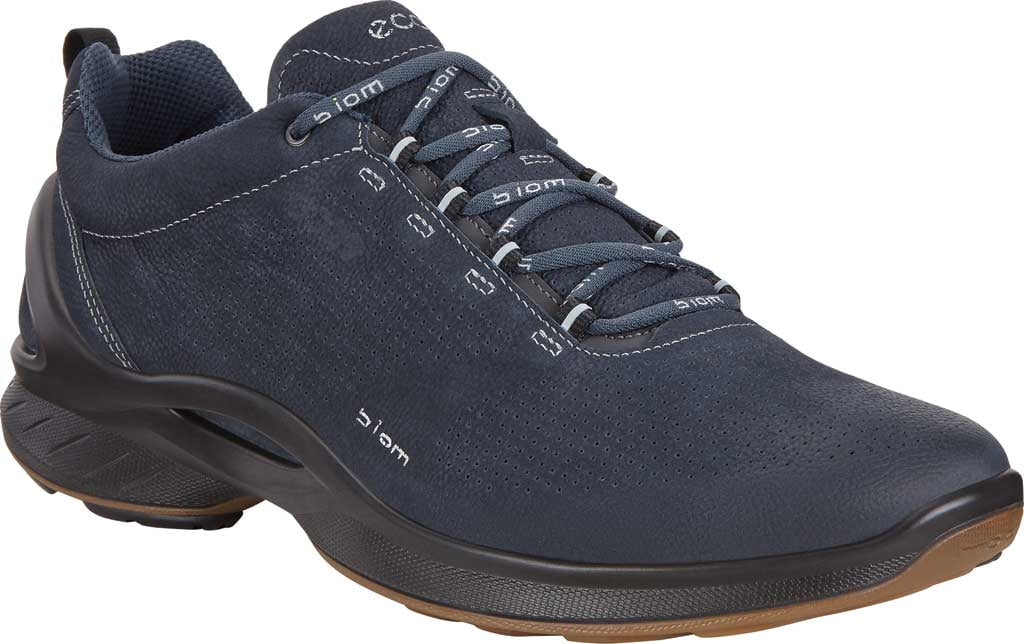Men s ECCO Biom Fjuel Train Sneaker Navy Leather 45 M Walmart