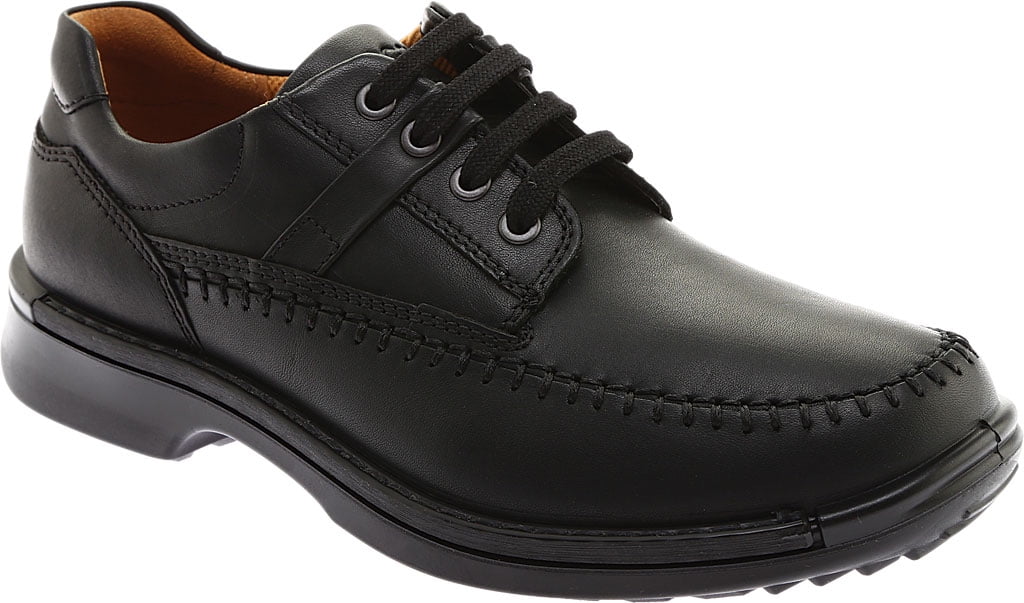 Men s ECCO Fusion II Moc Toe Tie Black Cow Leather 42 M