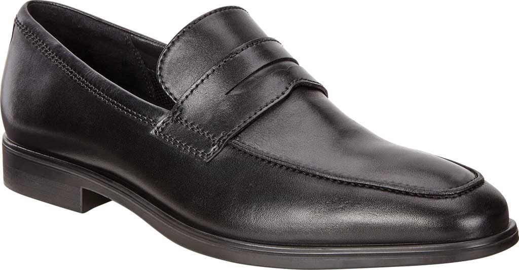 Ecco Herren Melbourne Premium Leather Black Slip On Loafer Dress Shoes​ Amazon.com | ECCO Men main image 3