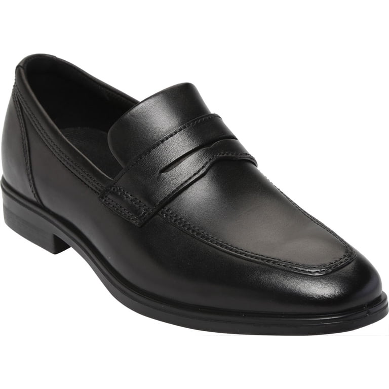 Ecco Queenstown Black Penny Loafer Slip On Dress Shoes EU 44 Men\'s 10 -‎ 10.5 US Ecco Queenstown Black Penny Loafer Slip On Dress Shoes EU 44  main image 2