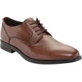 thumbnail image 1 of Men's ECCO Queenstown Plain Toe Tie Oxford Amber Full Grain Leather 44 M, 1 of 5