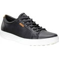 thumbnail image 1 of Men's ECCO Soft 7 Sneaker Black Leather/Nubuck 45 M, 1 of 7