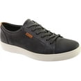 thumbnail image 1 of Men's ECCO Soft 7 Sneaker Titanium/Gravel Suede 41 M, 1 of 7