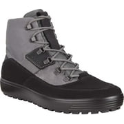 Mens ECCO Soft 7 Tred Terrain Hydromax Boot Black/Titanium/PrimaLoft Cow Leather/Yak Nubuck 48 M
