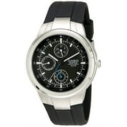 Mens EF305-1AV Edifice Multifunction Watch With Black Resin Band