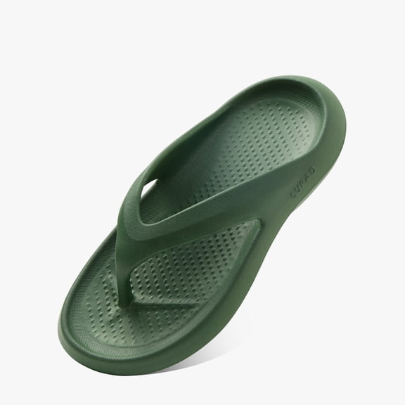 Men’s EVA Flip Flops Thick Sole Sandals, Anti-Slip Lightweight Thong Slides, Comfortable Waterproof Summer Casual Slippers for Indoor & Outdoor Use