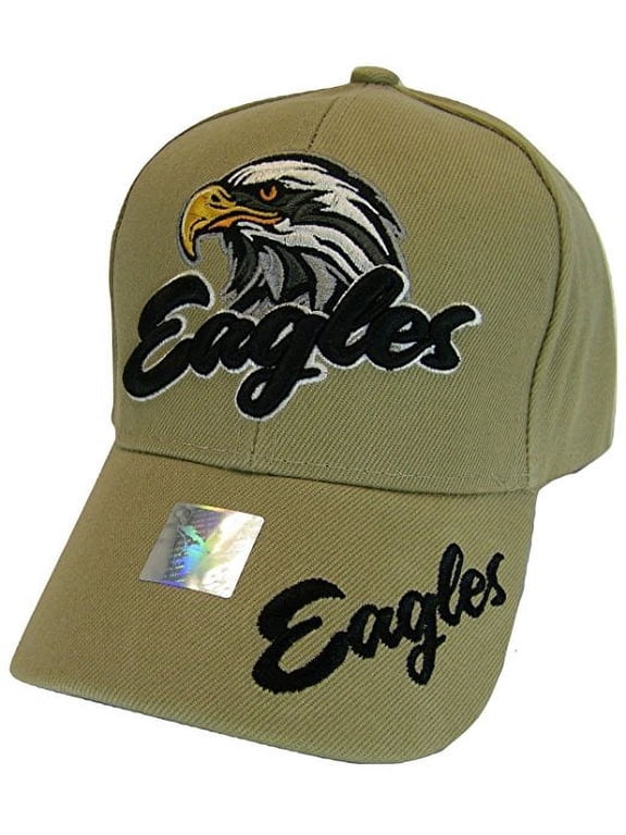 Men's Eagles Adjustable Baseball Cap (Khaki)