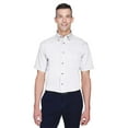 thumbnail image 1 of Men's Easy Blend¢ Short-Sleeve Twill Shirt with Stain-Release M500S, 1 of 3