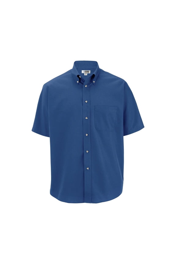Men's Easy Care Short Sleeve Poplin Shirt