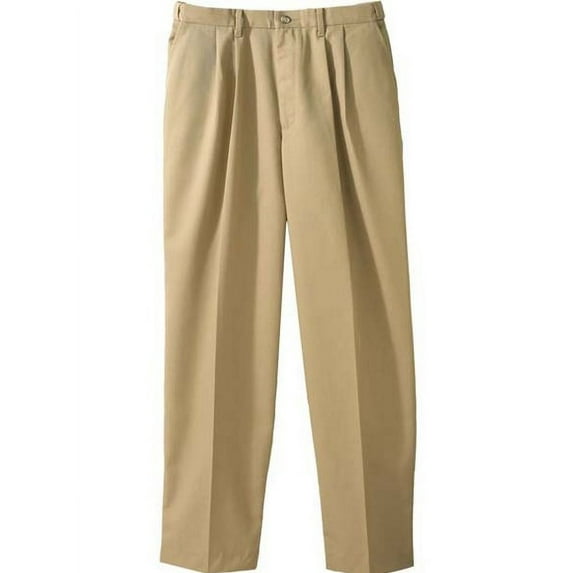 Men's Easy Fit Chino Pleated Pant - 2678
