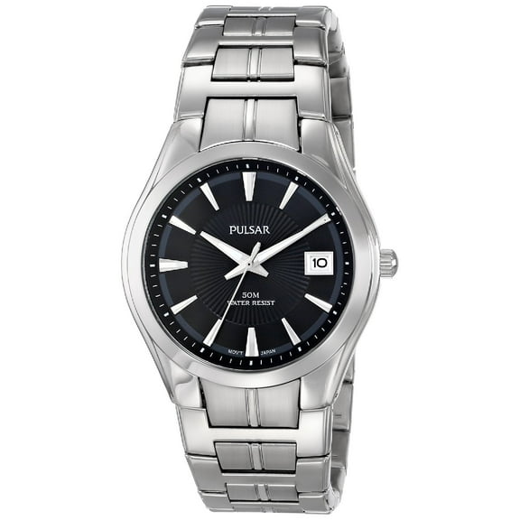 Men's Easy Style PXH913 Silver Stainless Steel Analog Watch
