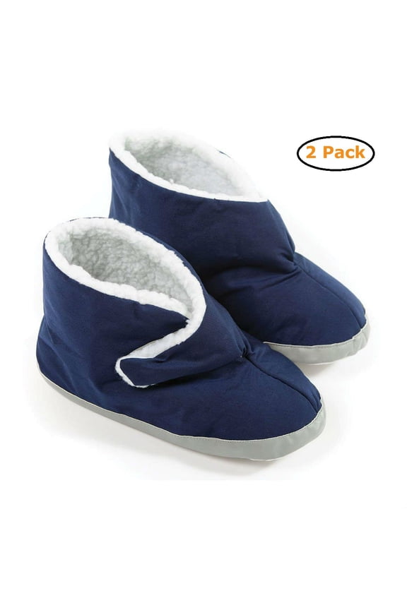 Men's EdemaBoots - Size -Small 7 - 8 1/2 - Navy Color - Pack of 2