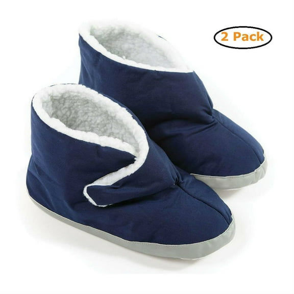 Men's EdemaBoots - Size -X-Large 12 1/2 - 13 - Navy Color - Pack of 2