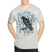 Men's Edgar Allen Poe Quoth The Raven Short Sleeve Graphic T-shirt