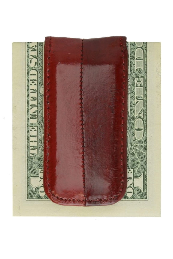 Men's Eel Skin Large Magnetic Money Clip E 334