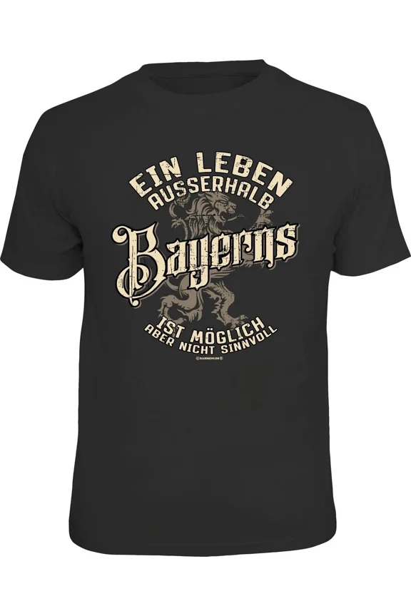 Men's - Ein Leben Ausserhalb Bayerns - Fun Shirt Men Gift
