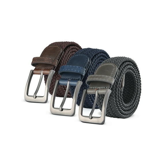 Men's Elastic Braided Stretch Belt