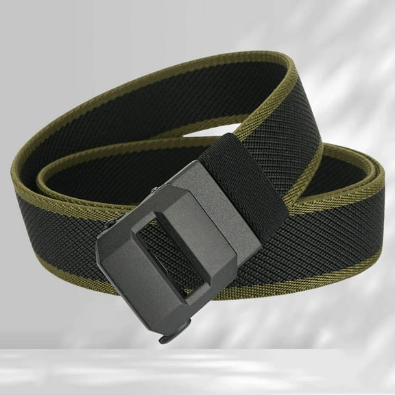 Men's Elastic Elastic Waistband Business Casual Nylon Peplum Belt Without Teeth Automatic Buckle Belt Leather Belt Women Wide Mens Solid Leather Belt Heavy Duty Belt Gear Belt Mens Designer Belts Belt
