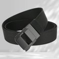 thumbnail image 1 of Men's Elastic Elastic Waistband Business Casual Nylon Peplum Belt Without Teeth Automatic Buckle Belt Mens Dress Belt 44 Men Leather Belt Buckle Small Belt Mens Dark Belts Leather Heavy Duty Belt Dark, 1 of 6