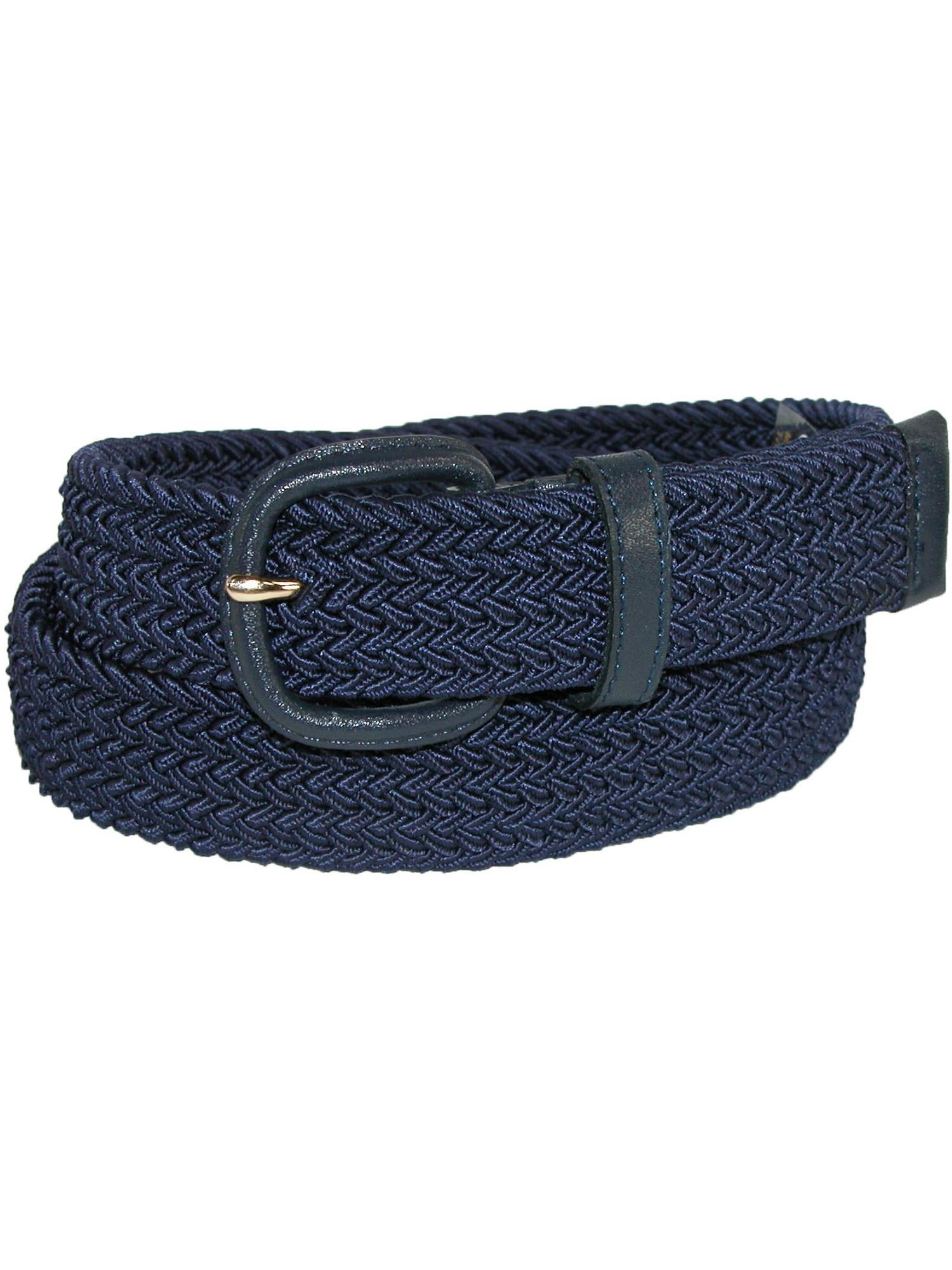 Men's Elastic Stretch Belt with Covered Buckle (Big & Tall Available