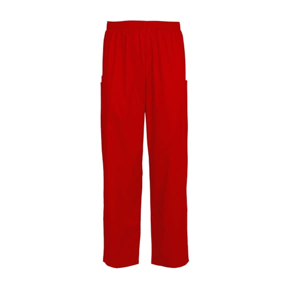 Men's Elastic Waist Cargo Scrub Pants