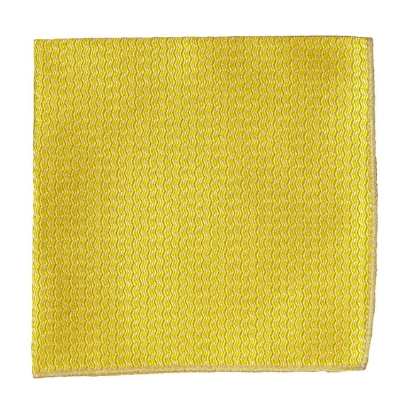 Men’s Elation Canary Formal Satin Pocket Square in a Variety of Colors by Spencer J’s Signature Satin Collection