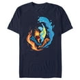 thumbnail image 1 of Men's Elemental Ember and Wade Naturally Awesome  Graphic Tee Navy Blue Medium, 1 of 5
