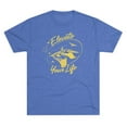 Men's "Elevate Your Life" TriBlend Crew Tee by Bird Island Outfitters
