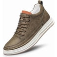 thumbnail image 1 of Men's Elevator Shoes Classic Casual Dress Increasing Height Oxford Shoes Casual Ankle Boots Outdoor Walking Shoes Slip On Sneakers, 1 of 15