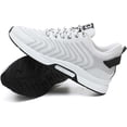 thumbnail image 1 of Men's Elevator Sneakers 2.36 Inch Invisible Height Increasing Lace up Fashion Sneakers, 1 of 13
