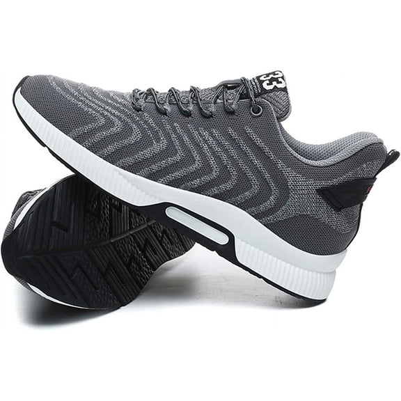 Men's Elevator Sneakers 2.36 Inch Invisible Height Increasing Lace up Fashion Sneakers