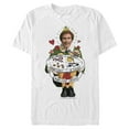 thumbnail image 1 of Men's Elf Buddy Cartoon Food Groups  Graphic T-Shirt, 1 of 5