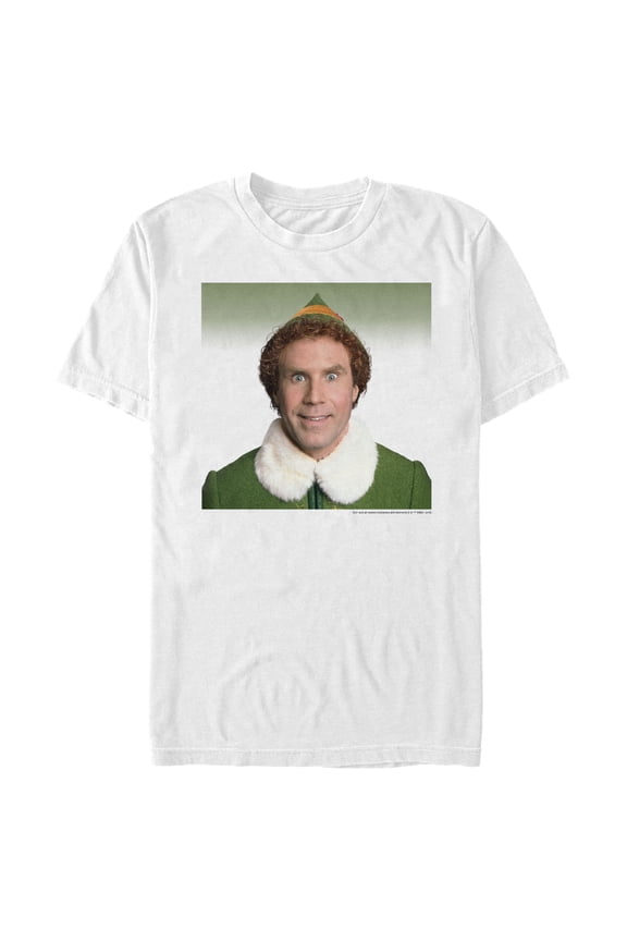 Men's Elf Buddy Photo Graphic T-Shirt