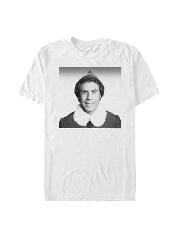Men's Elf Buddy Portrait Graphic T-Shirt