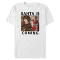 thumbnail image 1 of Men's Elf Jovie Santa Is Coming Graphic T-Shirt, 1 of 5