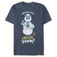 thumbnail image 1 of Men's Elf Leon the Snowman's Advice  Graphic Tee Navy Blue Heather Medium, 1 of 3