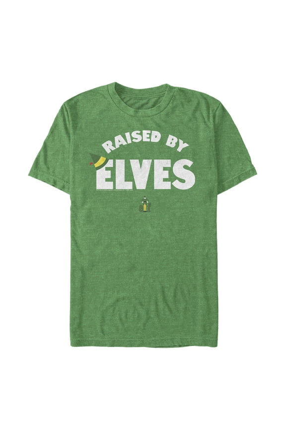 Men's Elf Raised By Elves Graphic T-Shirt