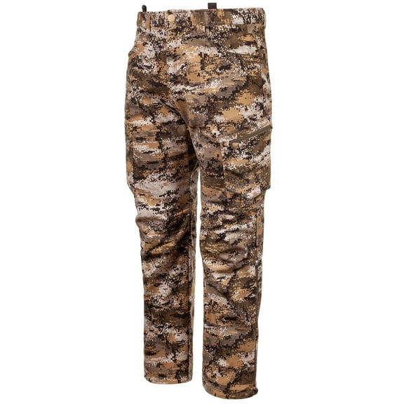Men's Elkins Mid Weight Windproof, Soft Shell Pants, Waffle Fleece Interior (Disruption®)