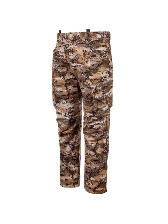 Men's Elkins Mid Weight Windproof, Soft Shell Pants, Waffle Fleece Interior (Disruption®)
