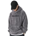 thumbnail image 1 of Men's Embroidered Lettering Hoodie Casual Pullover Sweatshirt For Athletic Streetwear Comfort Fit Oversized Pullover Long Sleeve Crewneck Casual Tops, 1 of 9