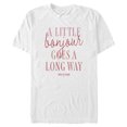 thumbnail image 1 of Men's Emily in Paris A Little Bonjour Goes a Long Way  Graphic Tee White / Bonjour X Large, 1 of 5