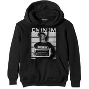 Men's Eminem Arrest Hooded Sweatshirt XX-Large Black