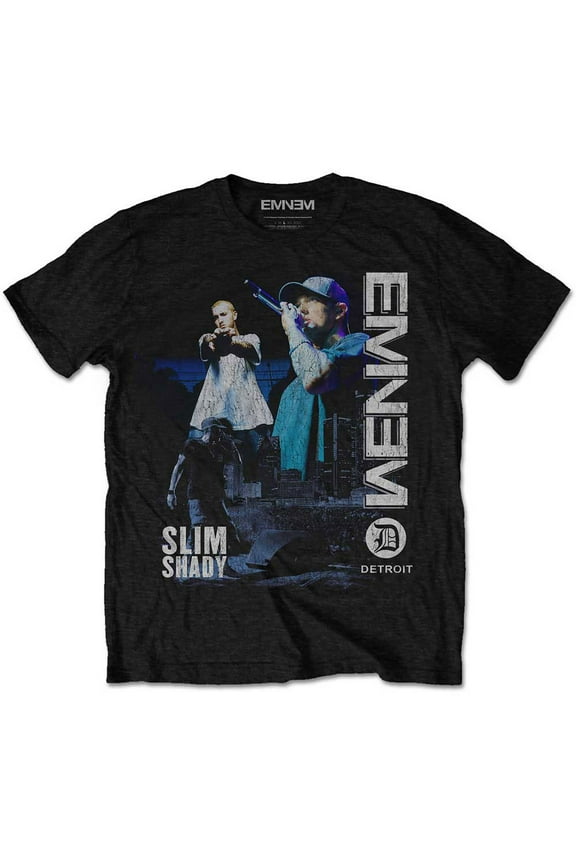 Eminem Men's Detroit T-Shirt X-Large | Officially Licensed Merchandise