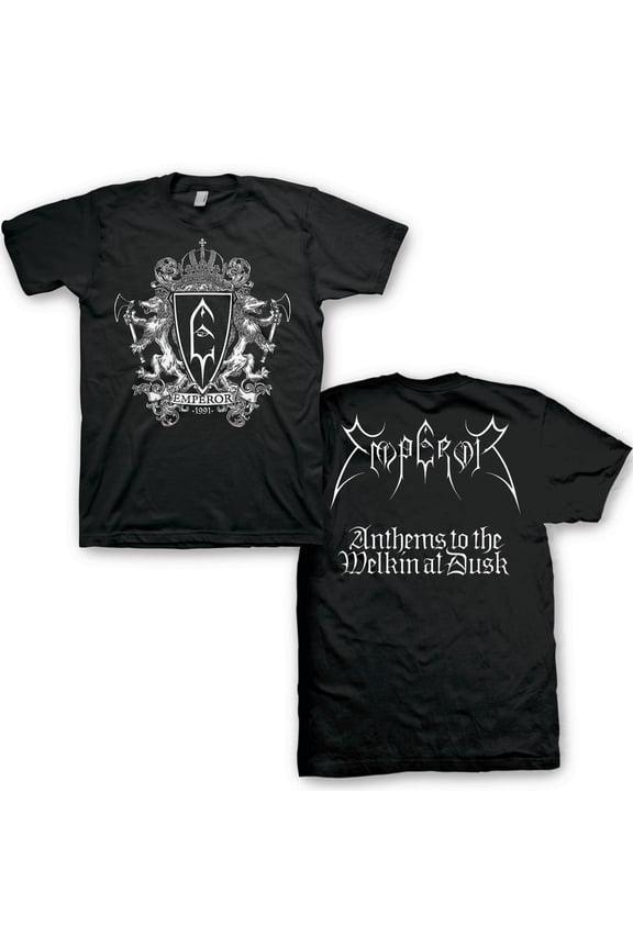 Men's Emperor Crest T-shirt Small Black