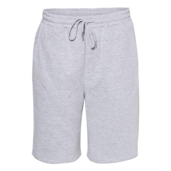 Men's Empire Midweight Fleece Shorts , Grey Heather , XS