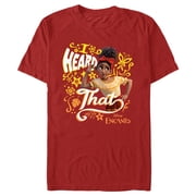Men's Encanto Dolores I Heard That Graphic Tee Red 2X Large