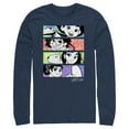 thumbnail image 1 of Men's Encanto Family Box Up Long Sleeve Shirt Navy Blue Large, 1 of 4