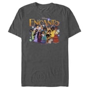Men's Encanto Family Portrait Graphic Tee Charcoal Heather X Large