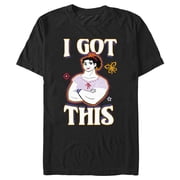 Mens Encanto Luisa I Got This Motto with Butterfly Graphic Tee Black Large
