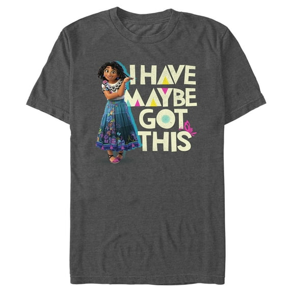Men's Encanto Mirabel I Have Maybe Got This Graphic Tee Charcoal Heather Small